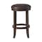 Alaterre Furniture Natick Counter Height Stool, Distressed Walnut ANNI05PDC - alternate 1